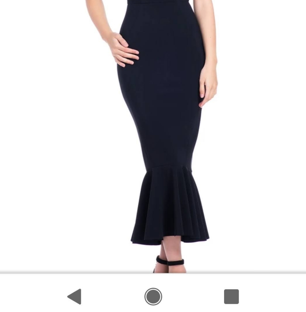 Greta Constantine Timothy dress black large - Picture 3 of 3